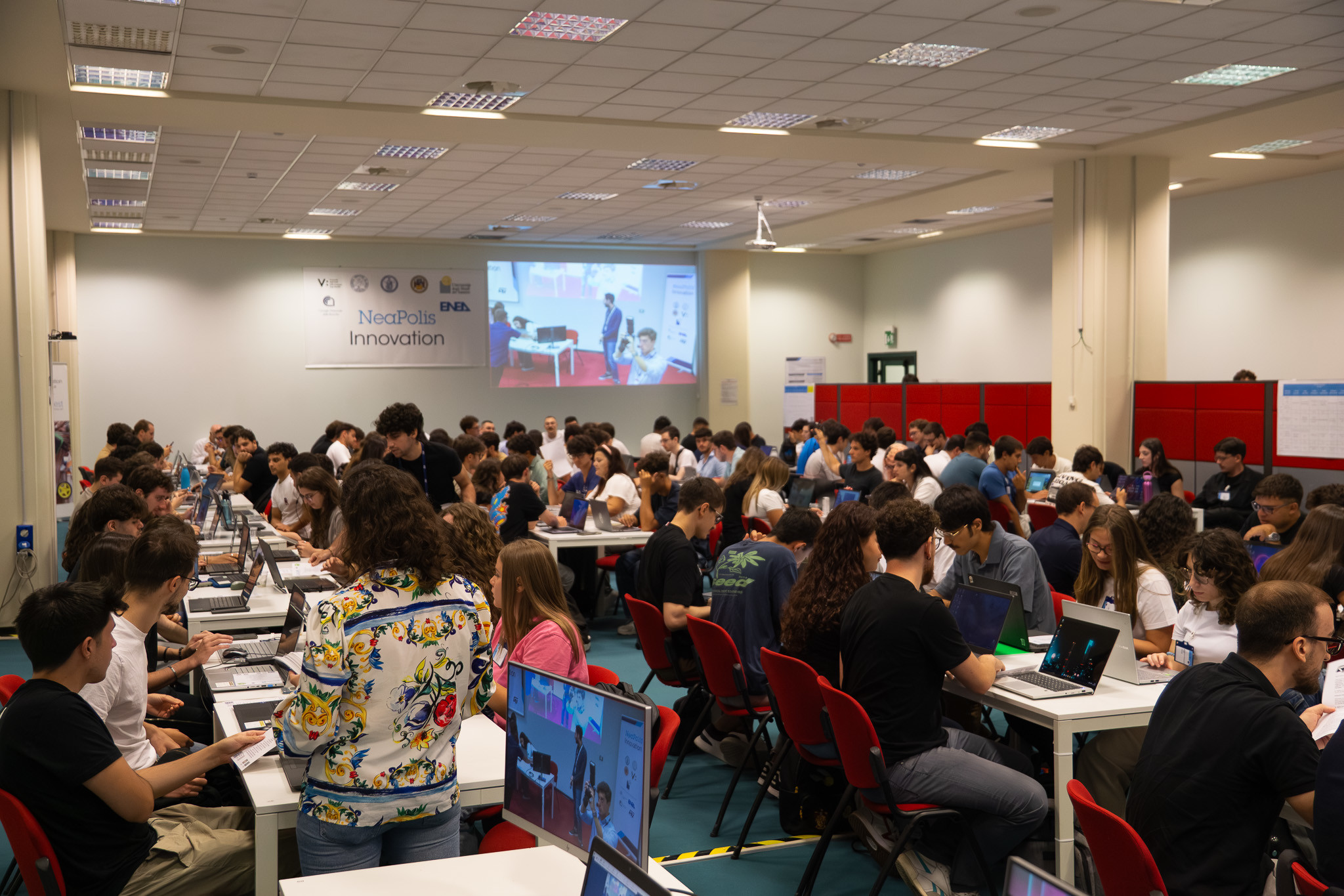 Studenti al Neapolis Summer Campus 2025