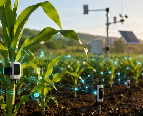 dispositivi elettronici smart per il monitoraggio dell'agricoltura