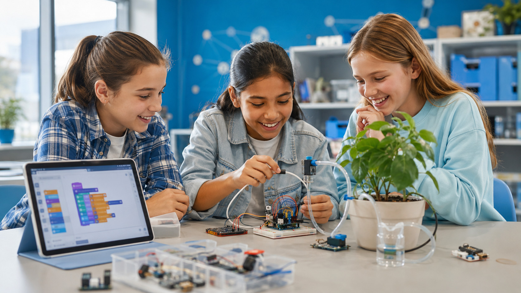 girls-in-control Ragazze si avvicinano alle STEM e all'elettronica